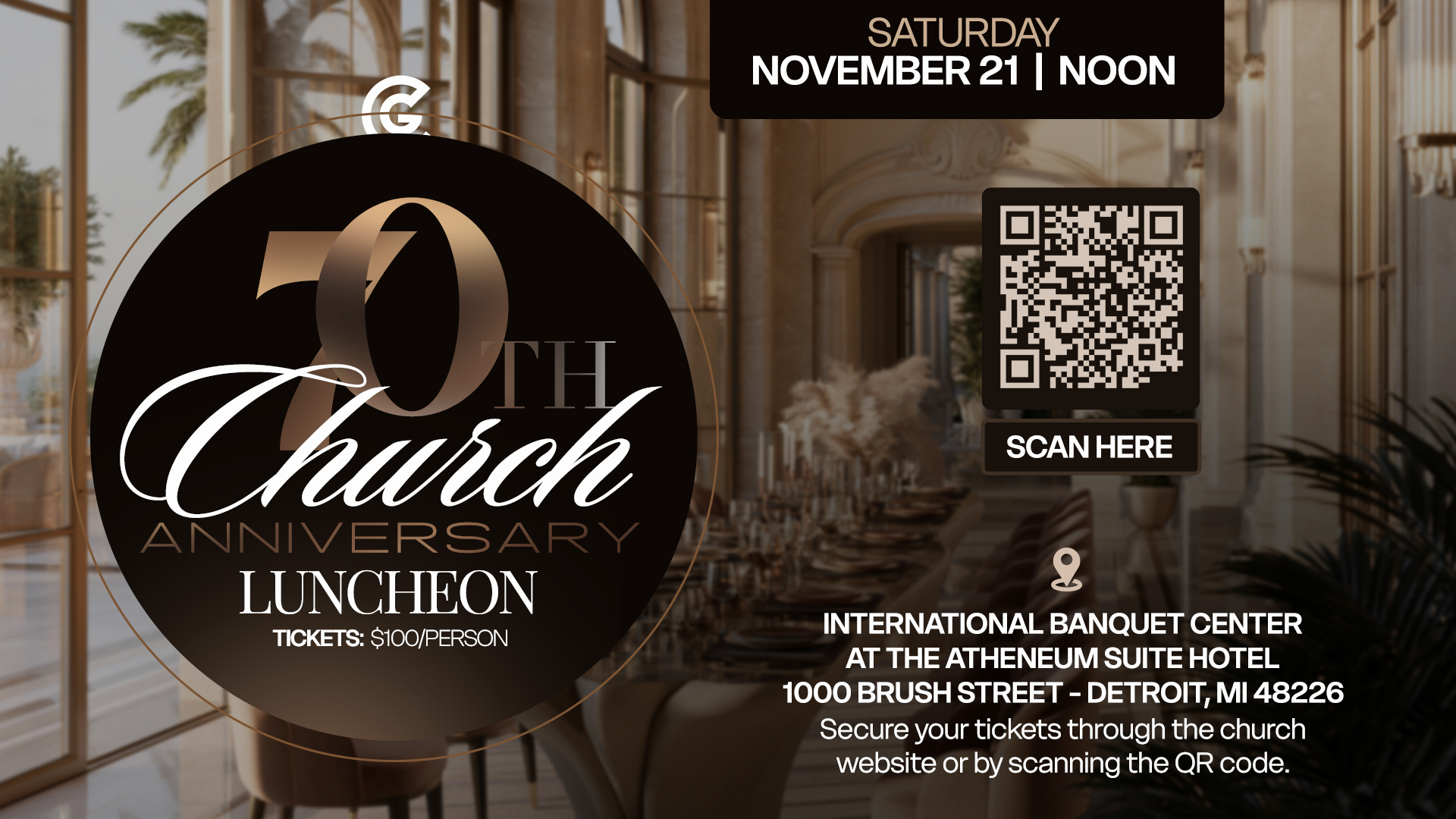 70th Anniversary Luncheon